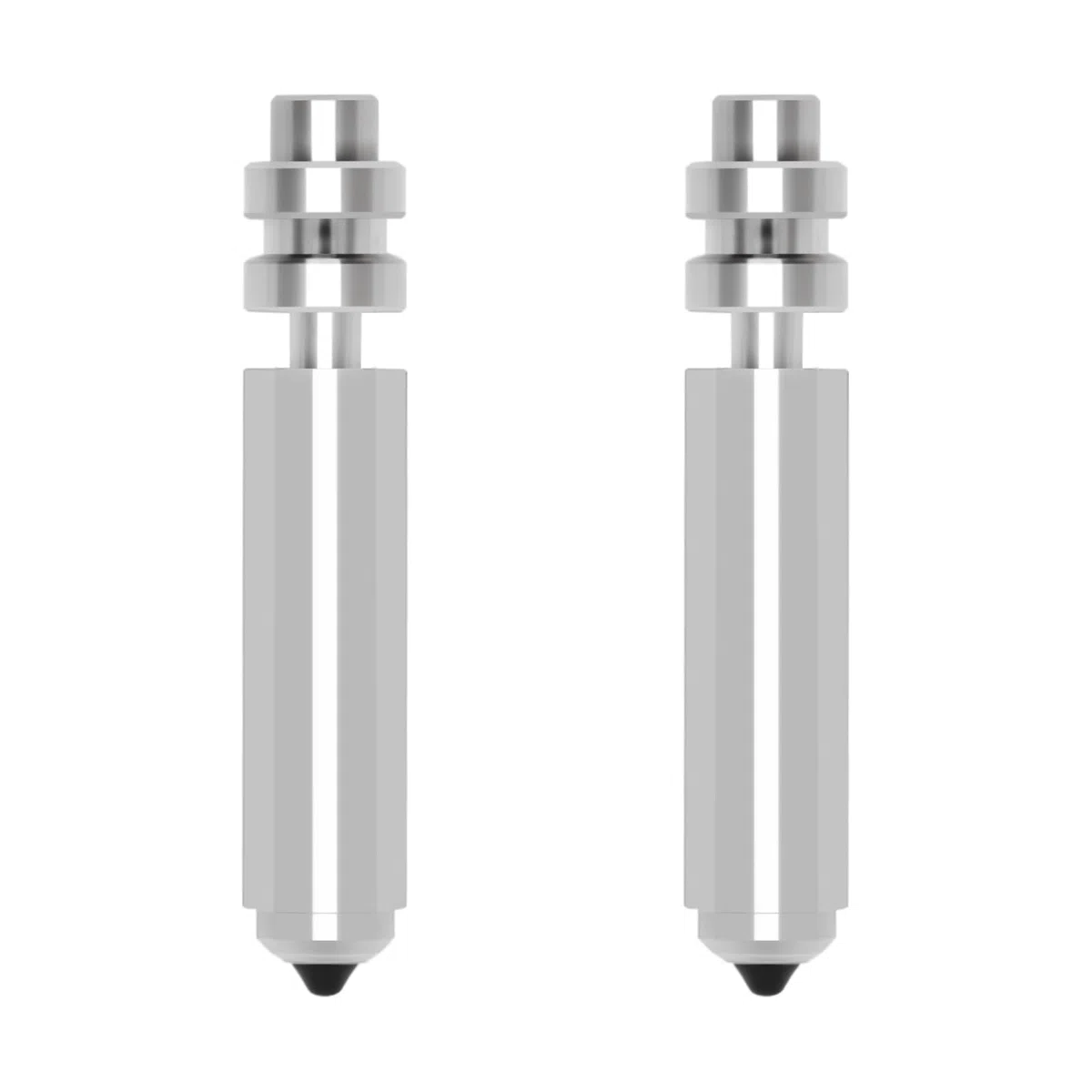 2 piezas de kit de boquillas de acero endurecido de 0,4 mm para Kobra X, kit de boquillas de alta temperatura de 300℃ de cambio rápido para hotend de impresora 3D para Anycubic Kobra X