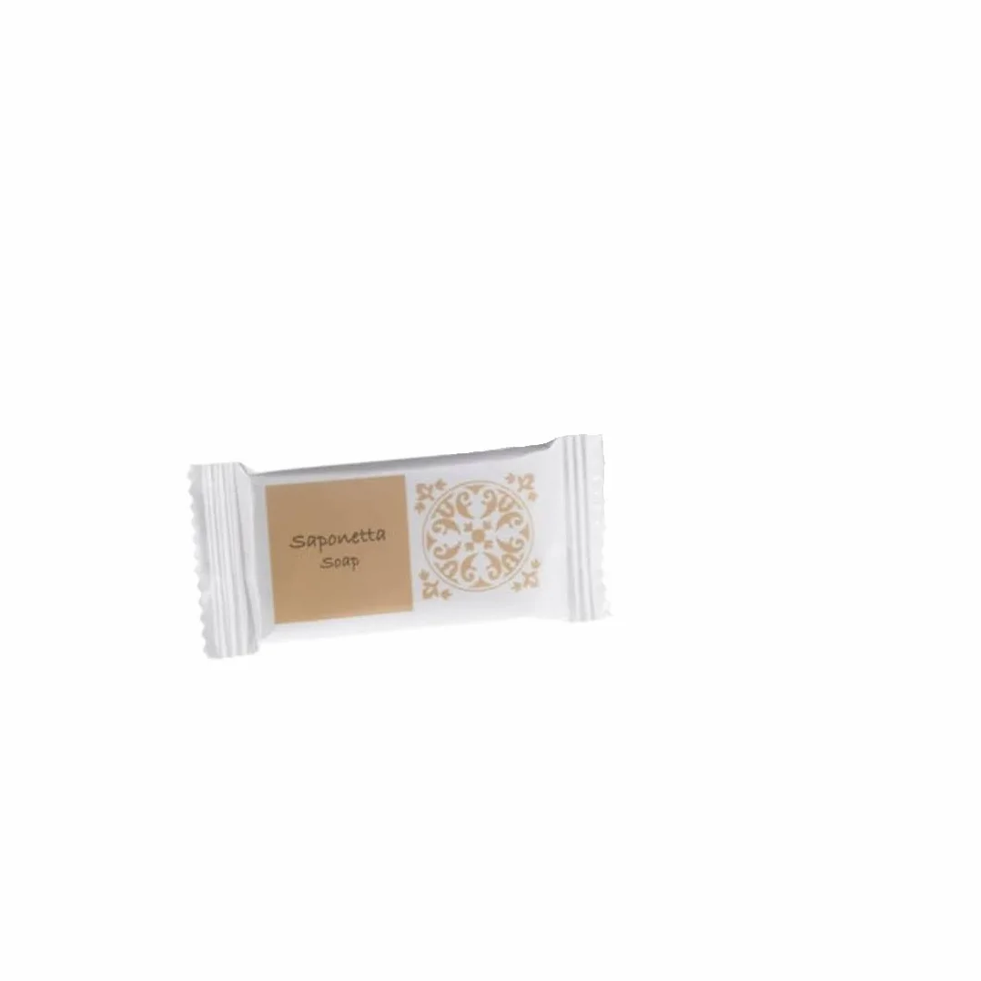 MAQA 100 pcs Jabón de Hotel desechable 10 gr, línea de cortesía para hoteles y B&B, Mini jabón Corporal