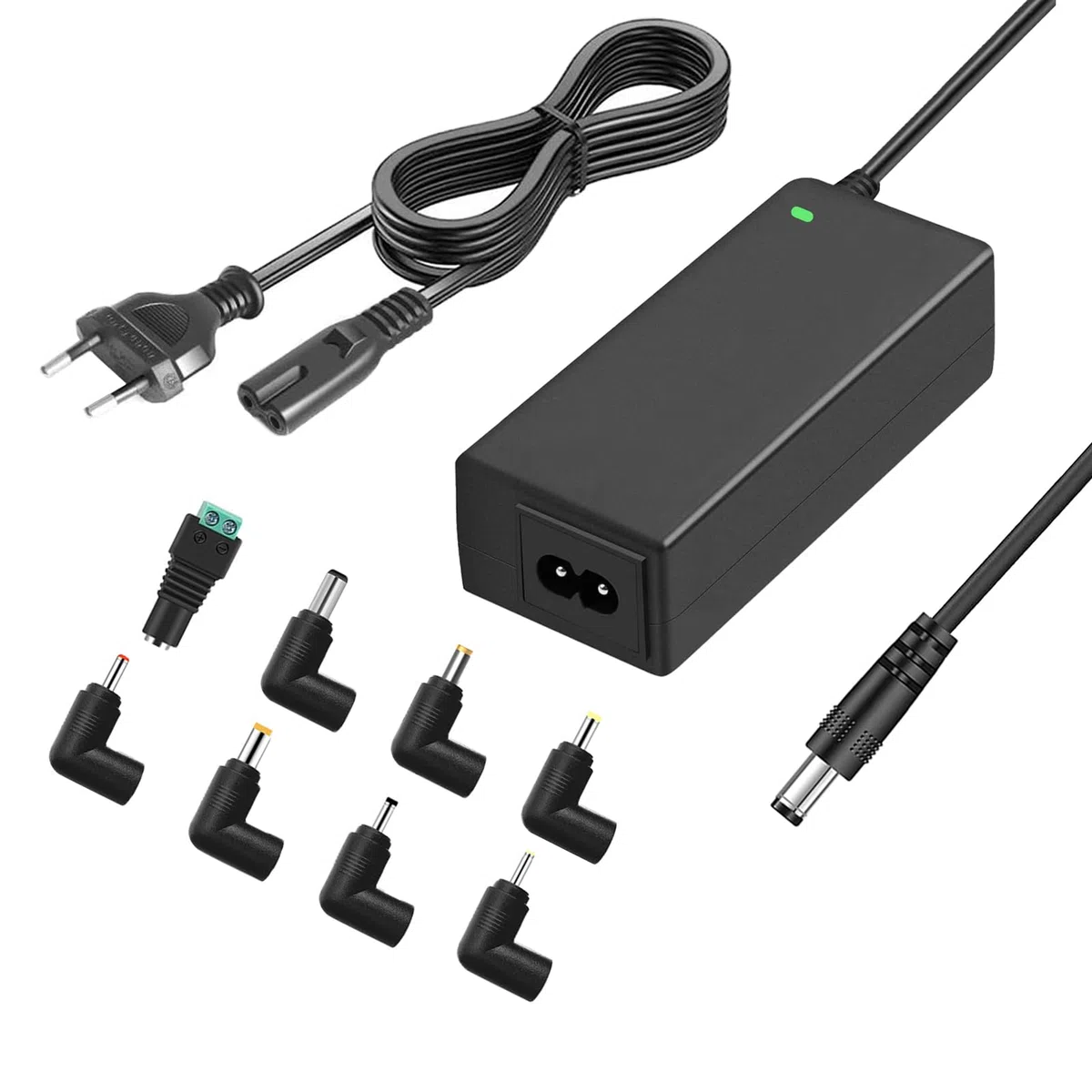 24V Fuente de alimentación 2.5A AC DC Transformador Adaptador de Corriente, cámara CCTV Compatible 24Volt 2Amp 1.5A 1A, Impresora, Monitor LCD LED.