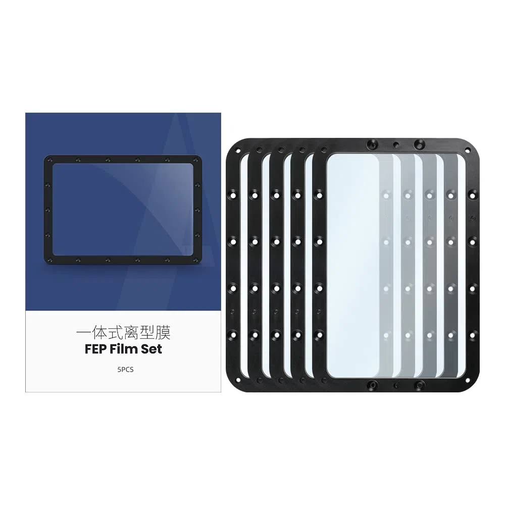 ANYCUBIC Película de Liberación FEP de 6,6", 5 pcss, Piezas de repuesto con 95% de Transmisión de Luz para Impresora 3D Photon Mono 4/Photon Mono 4 Ultra/Photon Mono 2