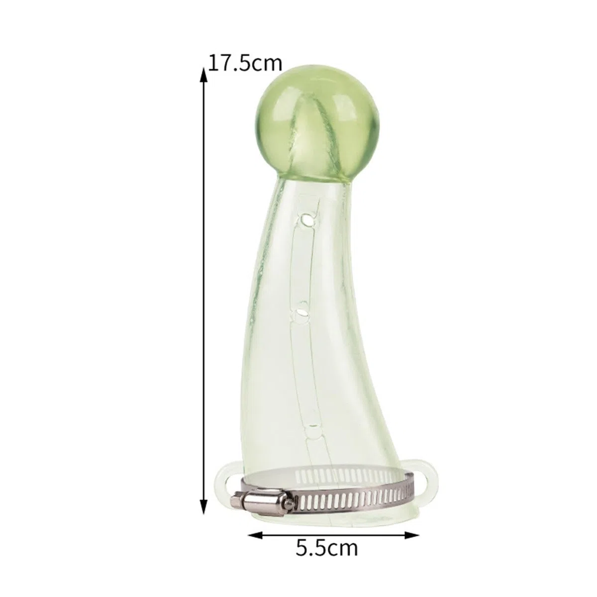Milageto Protector de, Accesorio de Granja para Proteger Cuernos de Cabra, Funda de Silicona con Esquinas Redondeadas, Funda Protectora para