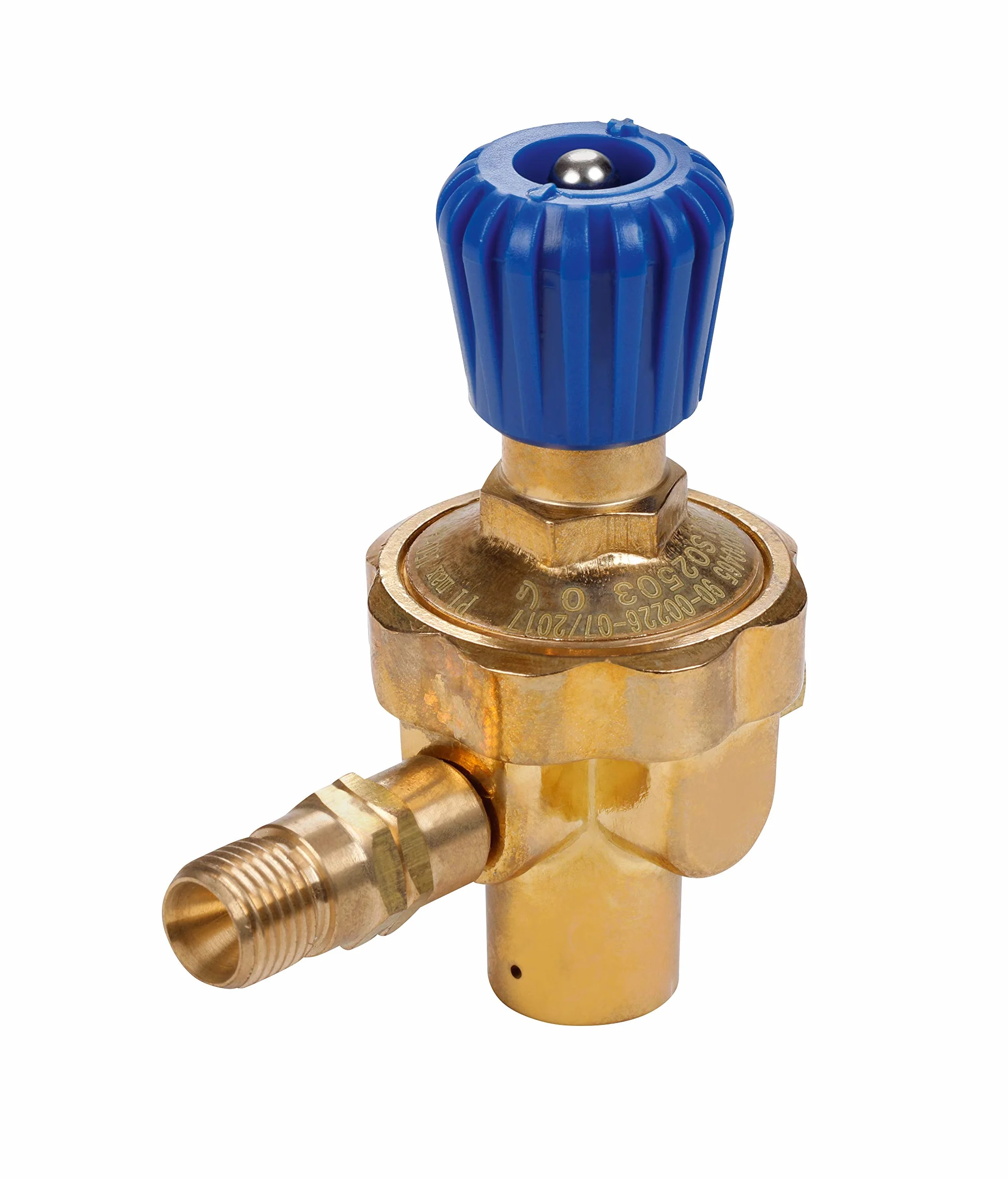 ROTHENBERGER Regulador de presión de oxígeno industrial 110 bar – M 10 x 1 – G 1/4" R incluye válvula antirretorno de llama, 1500000465