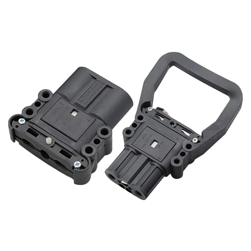 Conectores Macho de batería de 160 A, Conector de alimentación de Carretilla elevadora de 150 V, Enchufe Industrial de Carga para transpaletas eléctricas