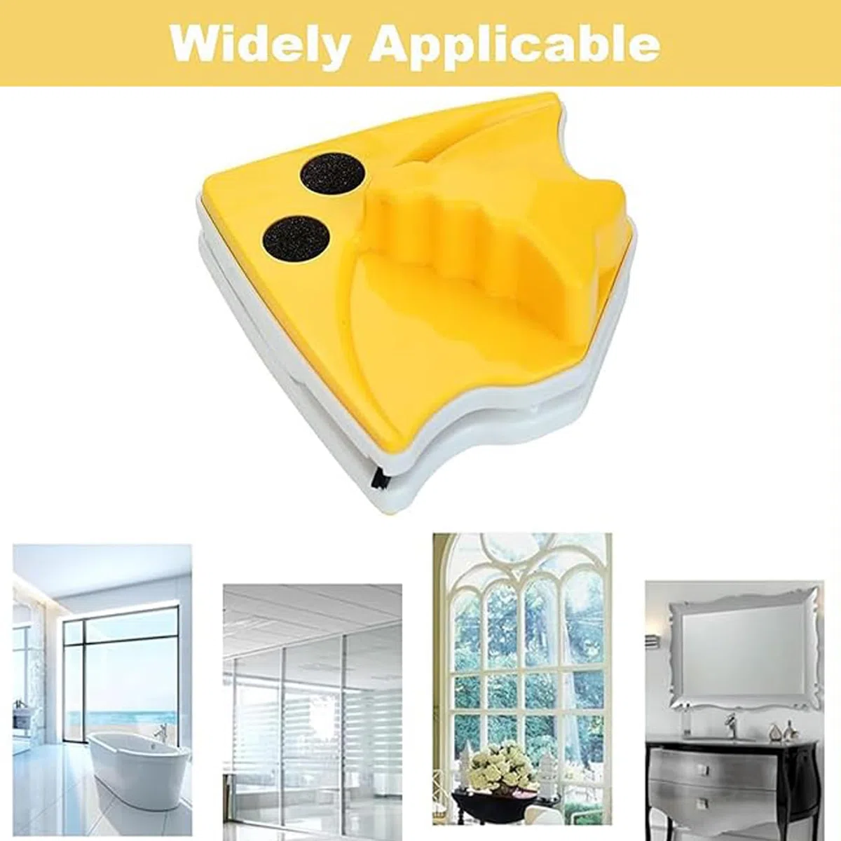 Limpiador Magnético de Ventanas para Ventanas de un Solo Cristal con un Espesor de 3-8 mm