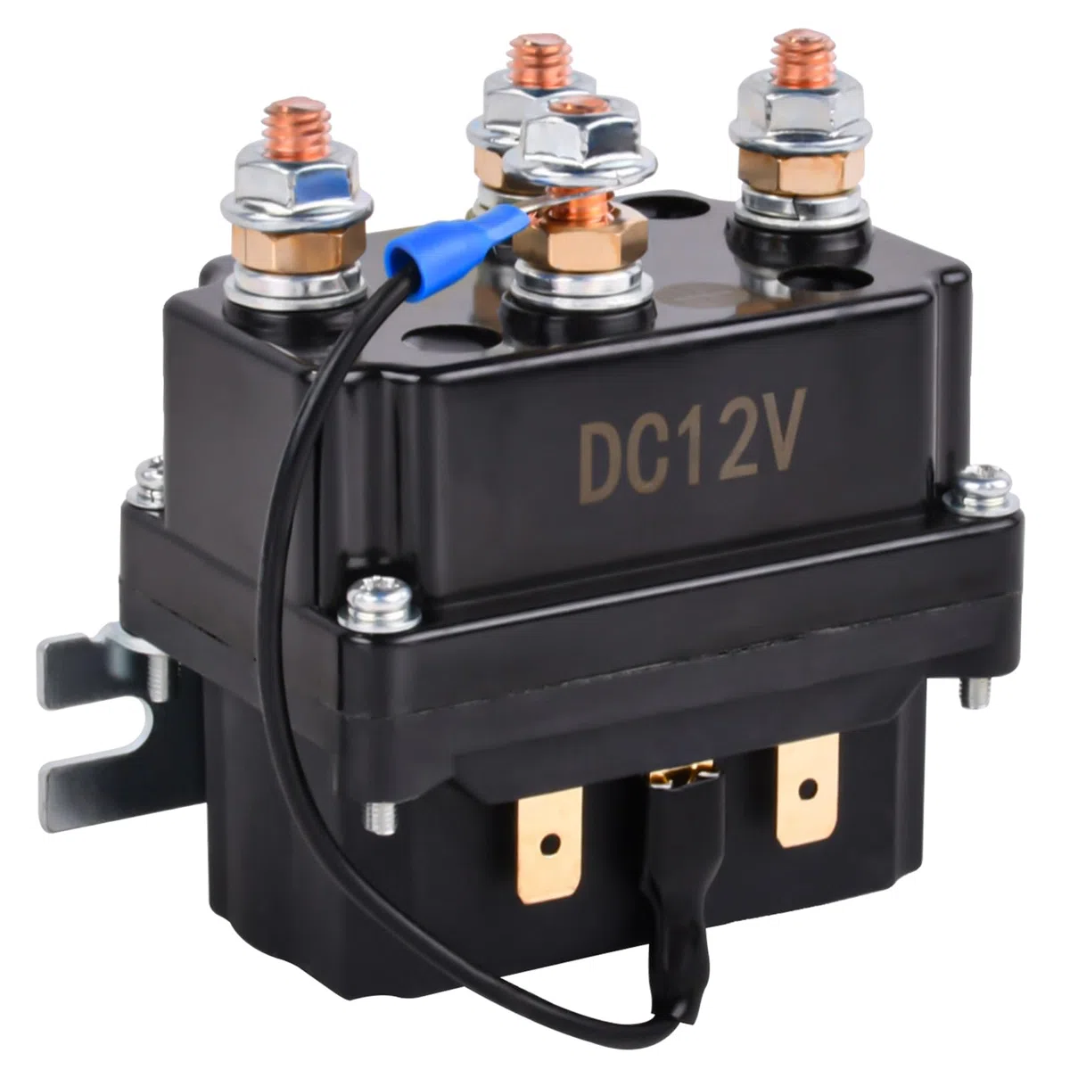 Relé solenoide 12 V 250 A de repuesto para ATV UT Winch Control 8000 – 15000 lb