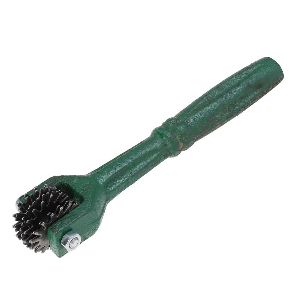 Soporte para Muelas Abrasivas Portátil y Fácil de Usar Material Plástico y Metal para Rueda de Amoladora de Banco Verde