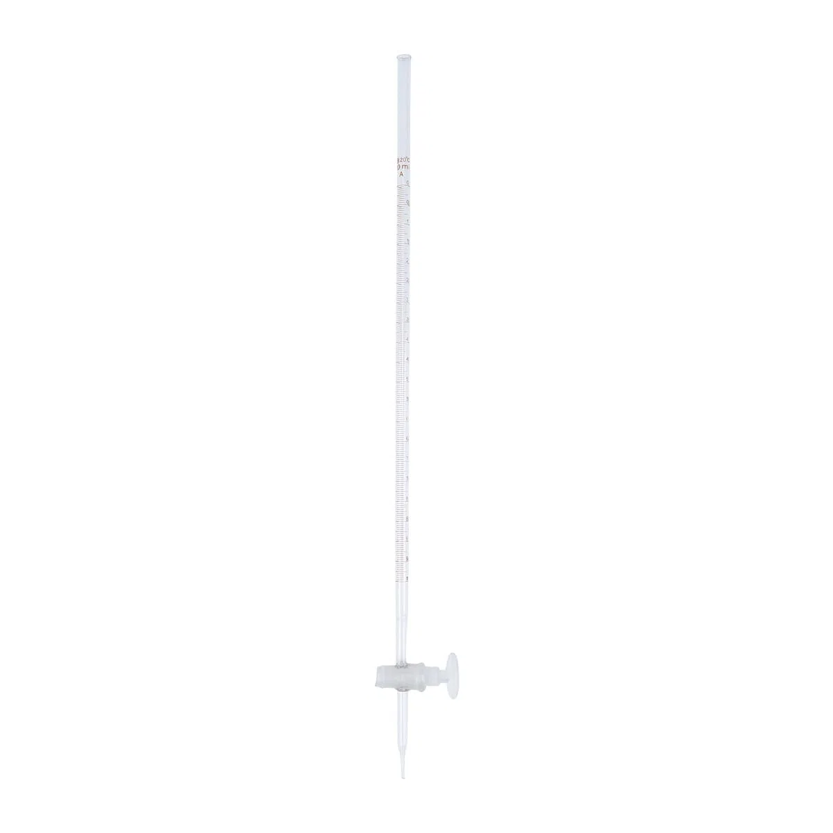 iplusmile Bureta De Laboratorio De Vidrio Borosilicato 25Ml Resistente a Corrosión Y Calor Instrumento Preciso Para Experimentos Químicos En Escuela Secundaria