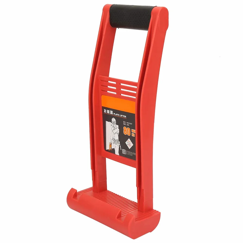 Portador de Paneles, Elevador de 80 Kg de Capacidad Herramienta para Placas de Yeso Portador de Placas de Yeso con Mango Antideslizante de Caucho Suave TRP para Algunos Tablones,