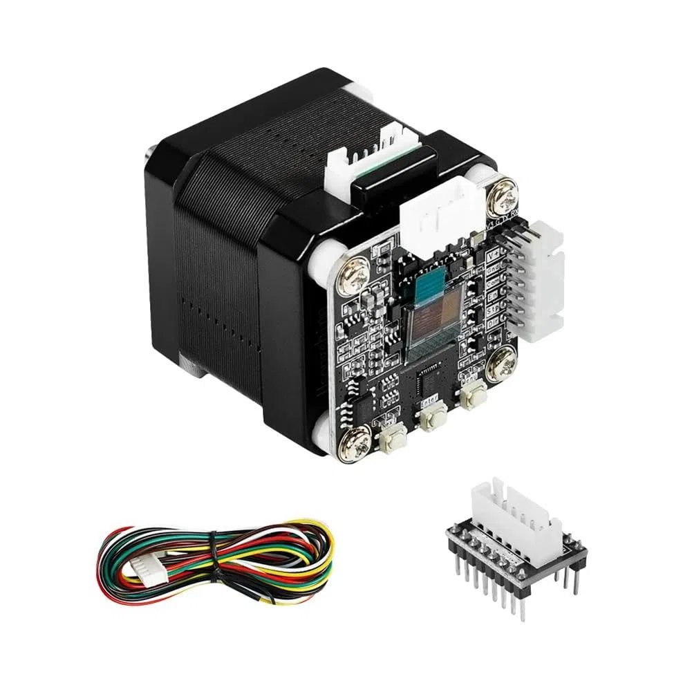 Servo42C 42 - Controlador de motor paso a paso con circuito cerrado CNC, extremadamente silencioso para accesorios de impresora 3D TMC2209 A