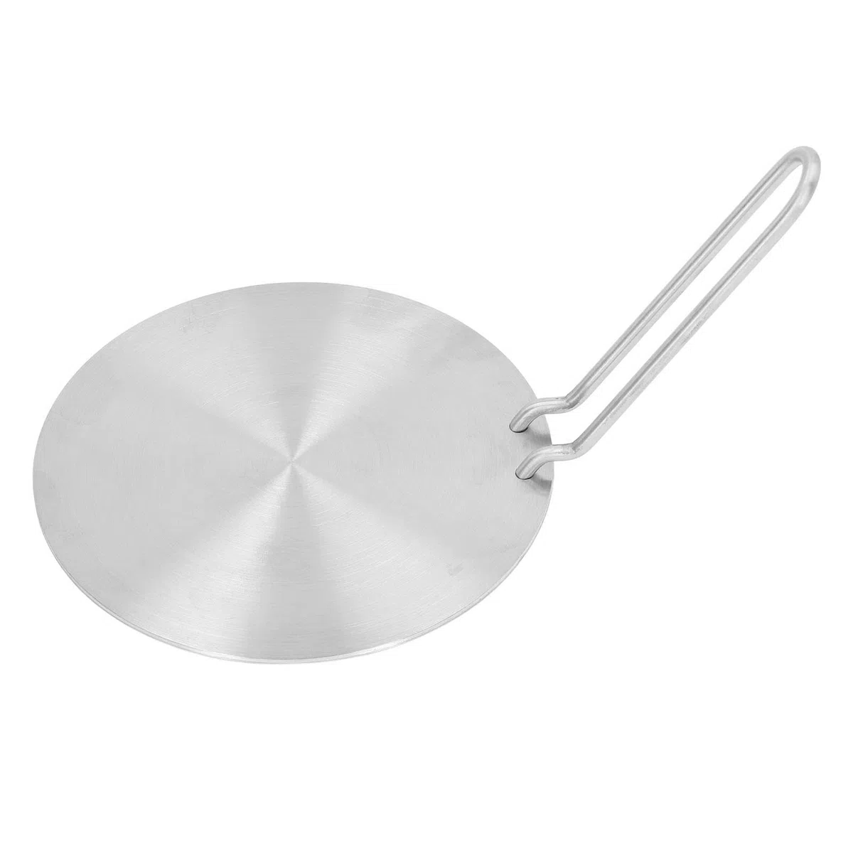 Changor Adaptador Inducción, 18 cm Disco convertidor de Placa de inducción para Placa de difusión de Calor con Mango extraíble