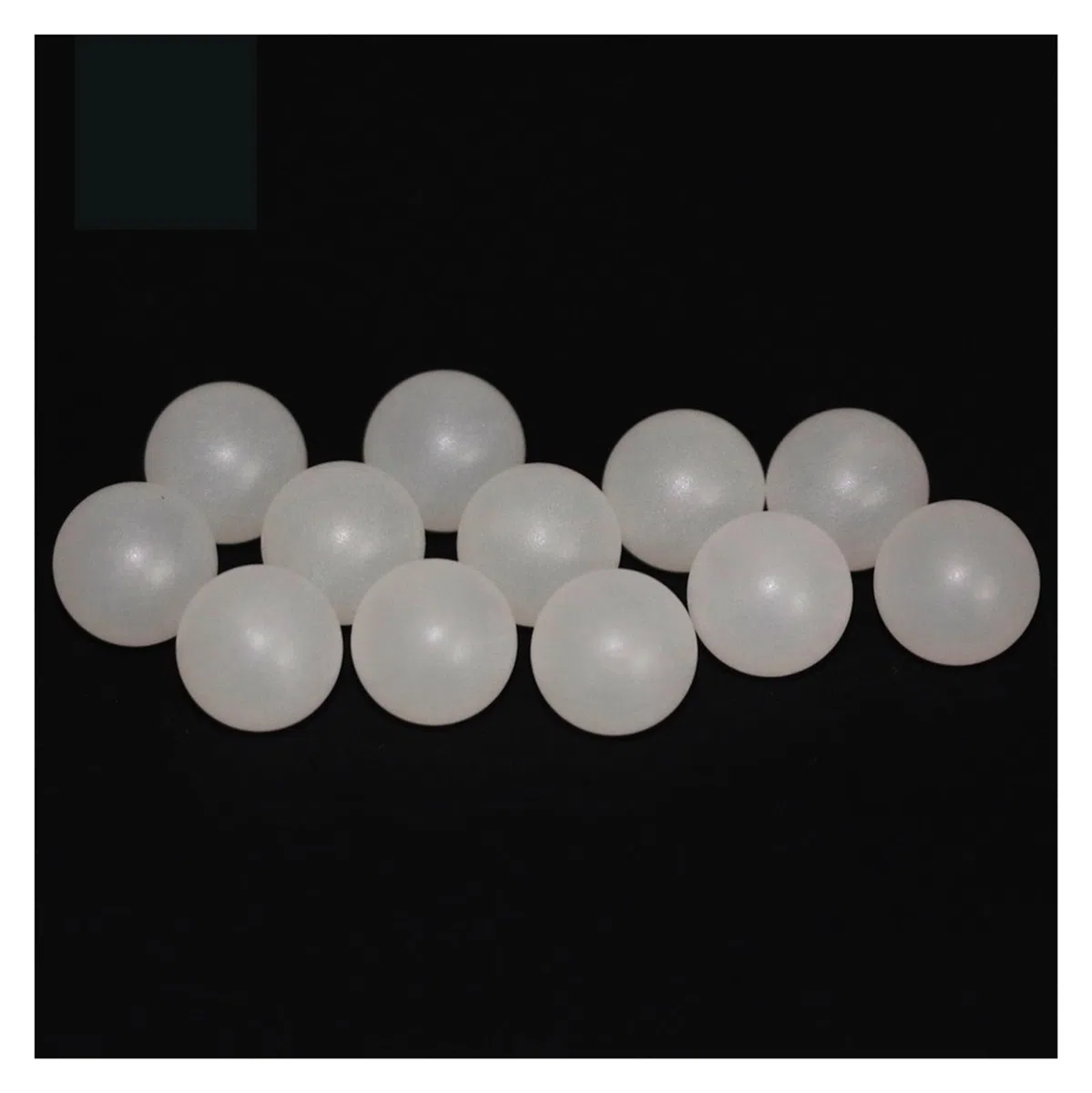 ZHGUIMING Bolas de plástico sólido PP (polipropileno) 25 mm 25,4 mm 30 mm 35 mm 38 mm Bola de rodamiento de precisión(5pcs,35mm)