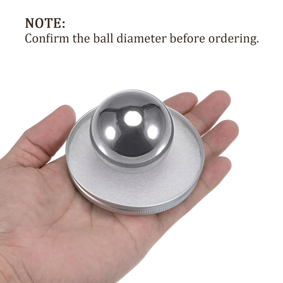 1uds Precisión Bolas - [50mm] Carbono Acero para Rodamientos Válvulas Uso, Sólido