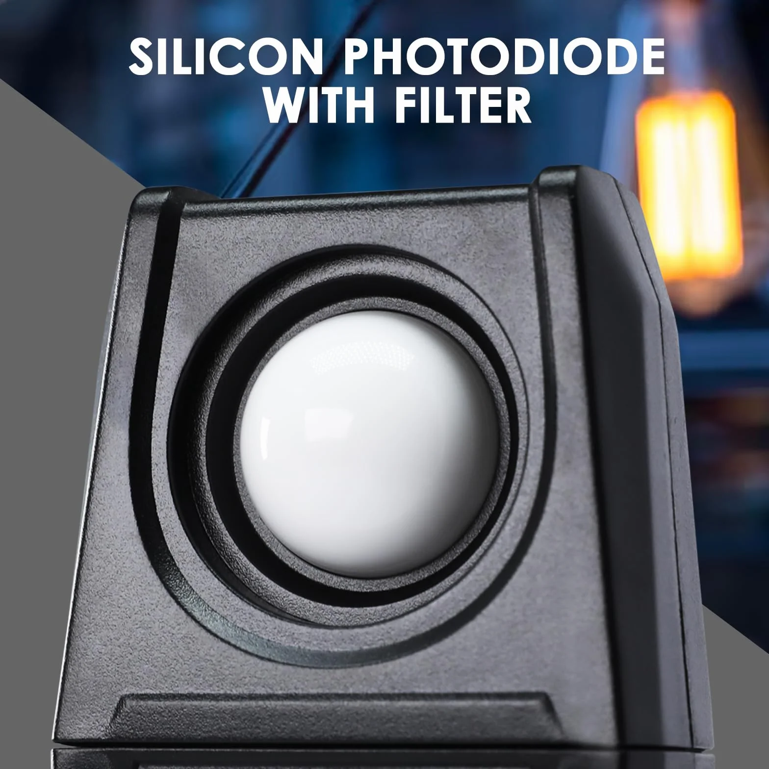 Medidor de Luz Digital Iluminancia Lux Meter 0.1~200,000 LUX (0.01~20000FC), Intensidad de Iluminación Medición de Brillo para Interior Exterior Plantas Película Fotografía Lumen Meter