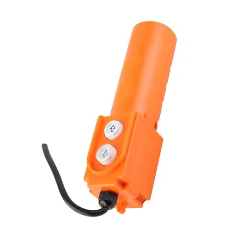 Control Remoto para Polipasto Eléctrico COB-61DR, Botón de Grúa con Cable, 30uF, DC200V/AC380V, 5A/2A, Plástico ABS, con Parada de Emergencia
