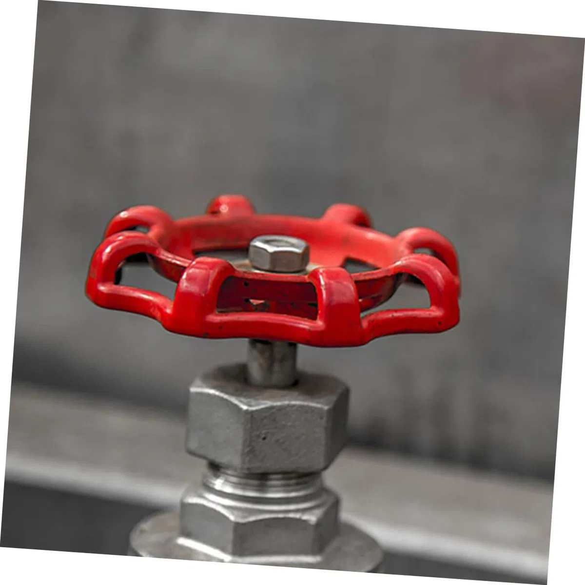 BESTonZON 10piezas Manija De Volante De Válvula De Cierre Rojo Orificio Para Gas y Agua Reemplazo De Manija De Compuerta Decorativa Exterior