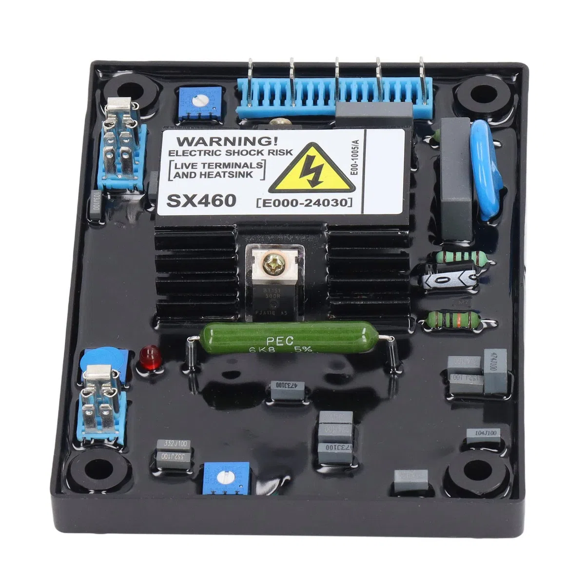 Placa Reguladora SX460, Placa Reguladora Automática AVR, Reemplaza el Regulador de Voltaje Stanford de 95 a 132V/190 a 264VAC