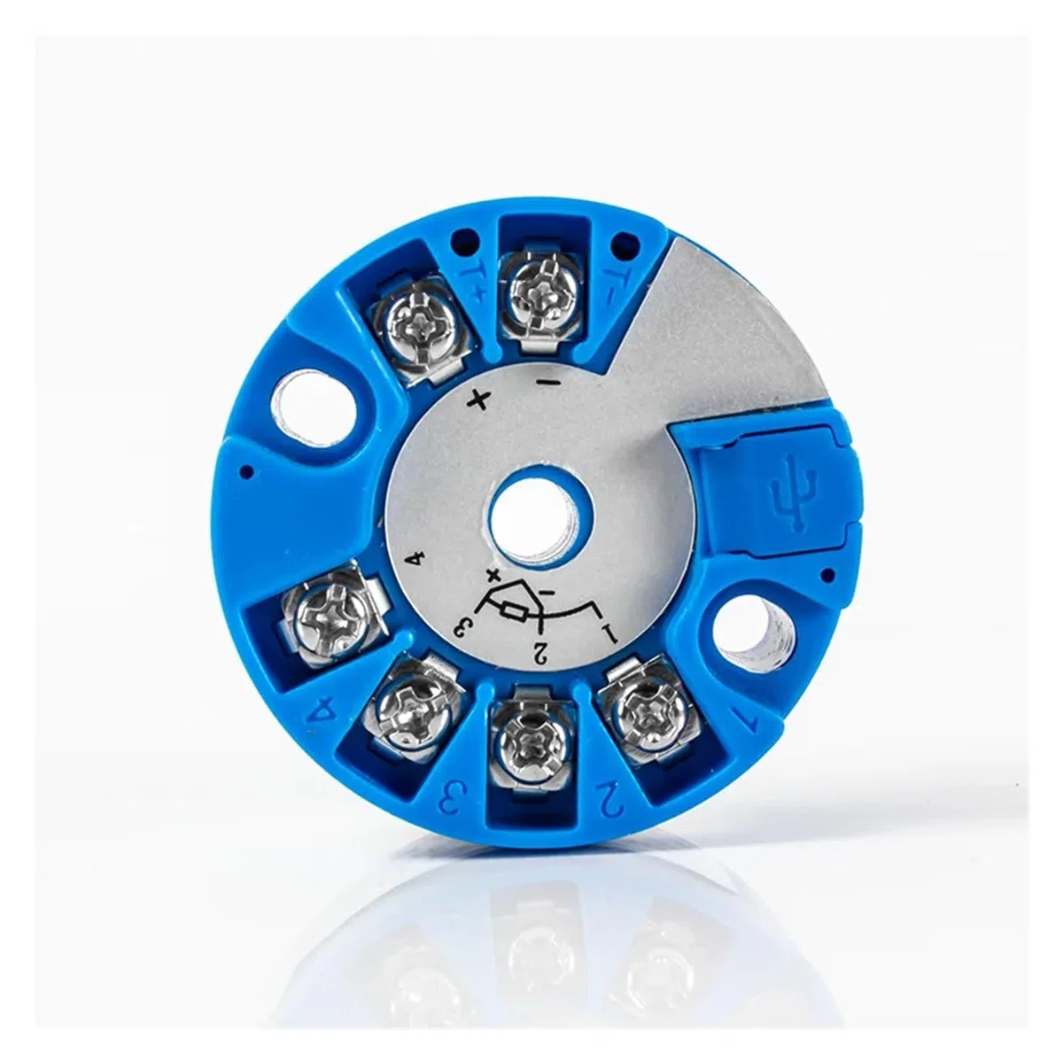 Transmisor de señal de Temperatura de termopar Tipo K de 0-10 V, 0-5 V, 4-20 mA, PT100, convertidor de señal de Temperatura de 0-100 ℃, 0-200 ℃(PT100 0-100C 4-20mA)