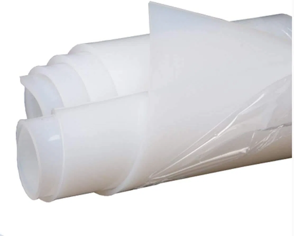 YJINGRUI Hoja de Goma de Silicona Transparente Plegable 500 X 500 X 2 mm con Aislamiento Suavidad Resistencia a Altas Temperaturas y Envejecimiento (500 X 500 X 2 mm)