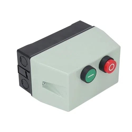 Arrancador de Motor Magnético, Retardante de Llama Impermeable IP55, Reinicio Automático Manual, Protección contra Sobrecarga para Monofásico/trifásico, Seguridad de Circuito