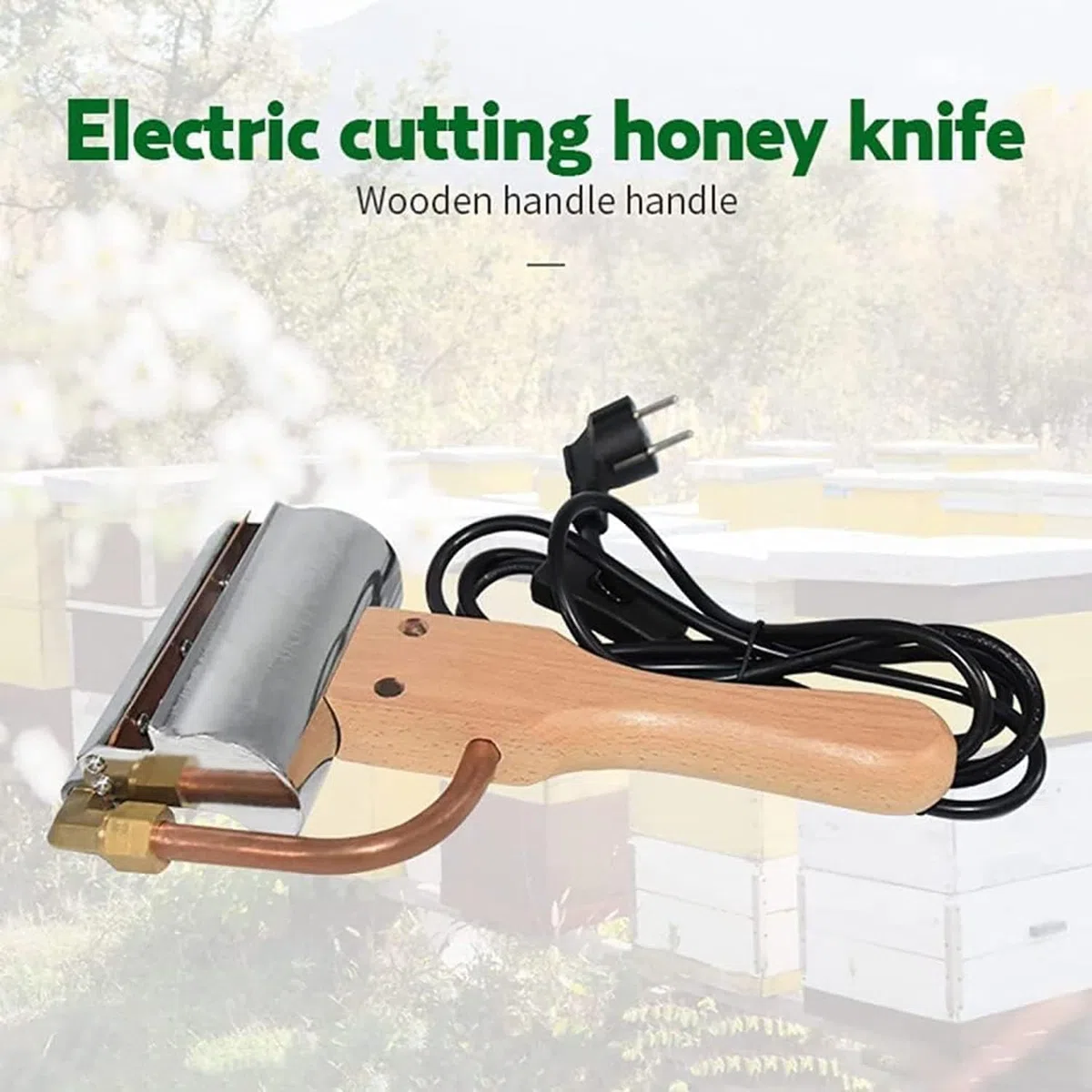Extractor Eléctrico de Miel, Cuchillo Desoperculador Herramientas Apícolas, Tenedor Desoperculador Apicultura Satisfacer Las Necesidades de la Apicultura