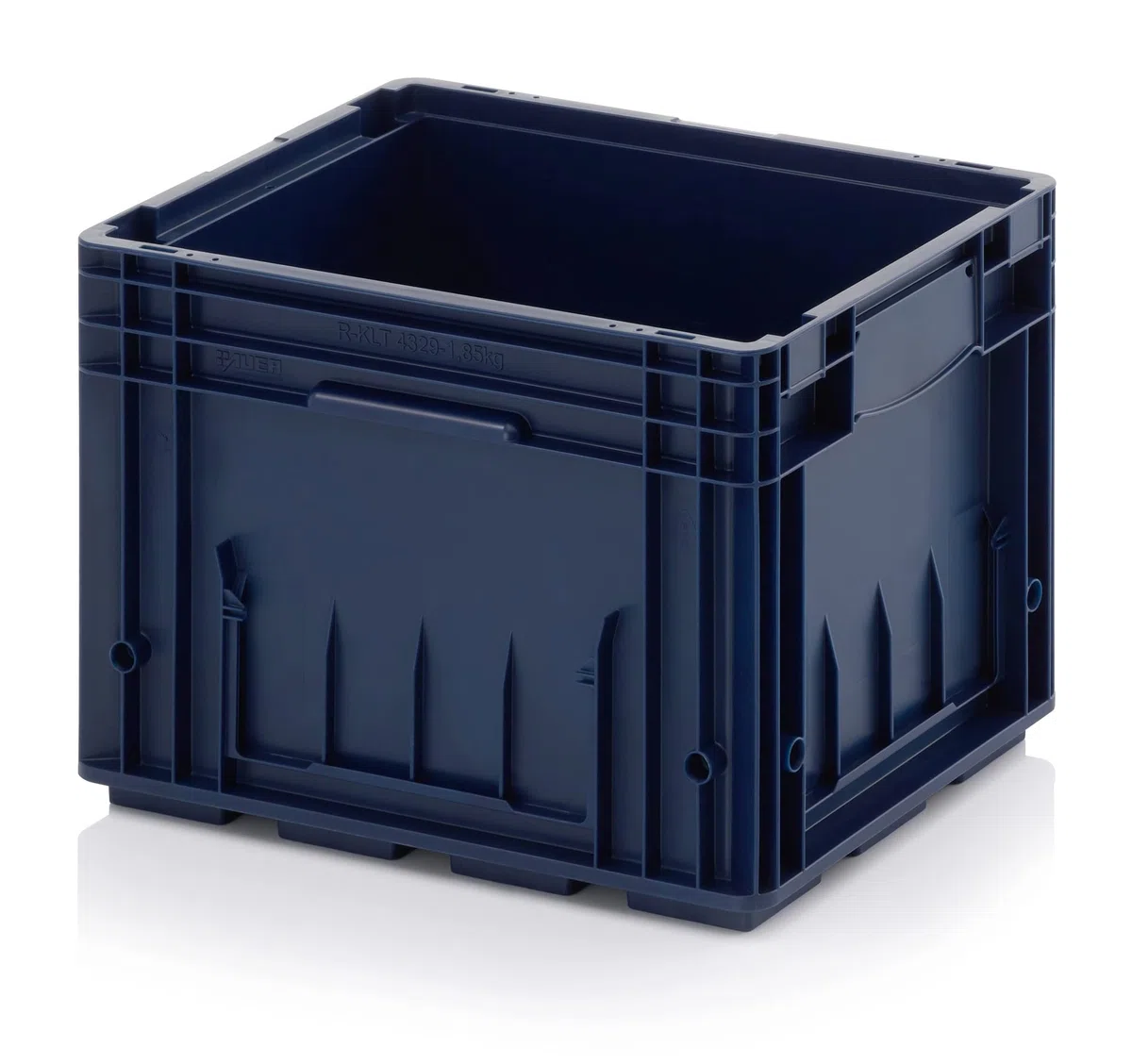 R-KLT 4329 - Contenedor de 40 x 30 x 28 cm, portabicicletas pequeño azul 40 x 30 x 28