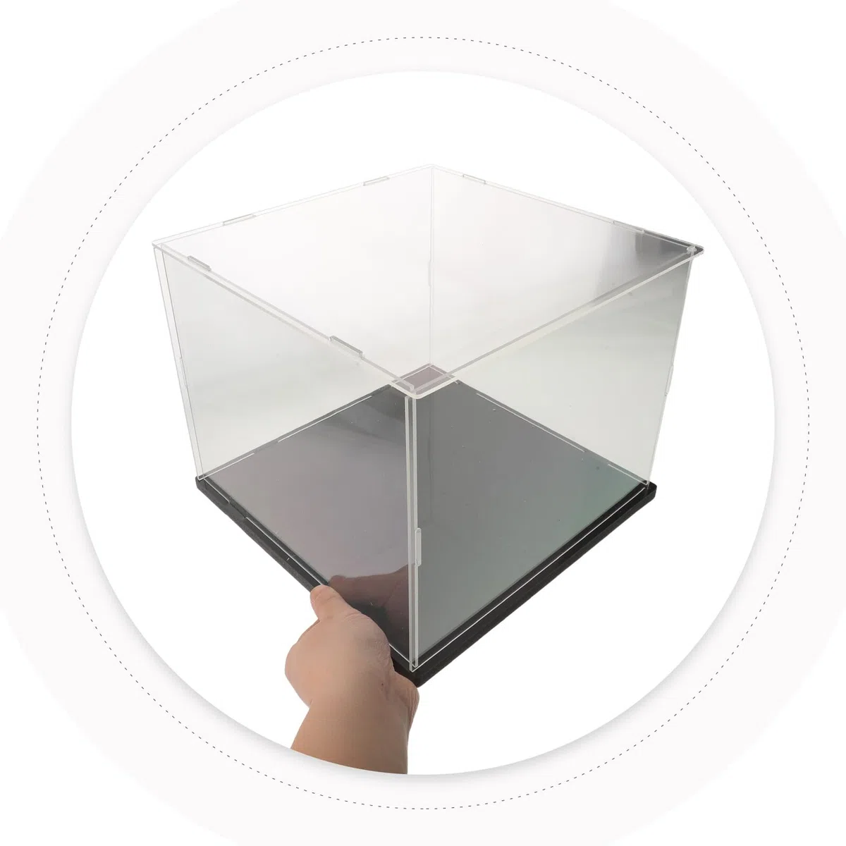 Protector de Precisión para Báscula de Gemas Resistente y Duradero de Acrílico para Uso en Cocina y Laboratorio