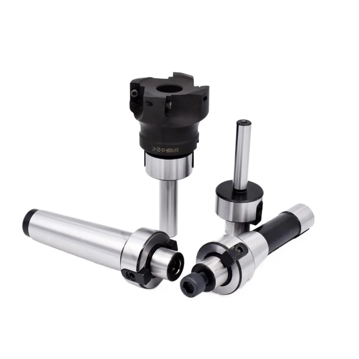 MT2 MT3 MT4 R8 FMB22 FMB27 BT30 NT30 ISO30 Mango de Herramienta Barra de tracción Arbor Shell Extremo Molino Adaptador máquina Herramienta(C12-FMB22)