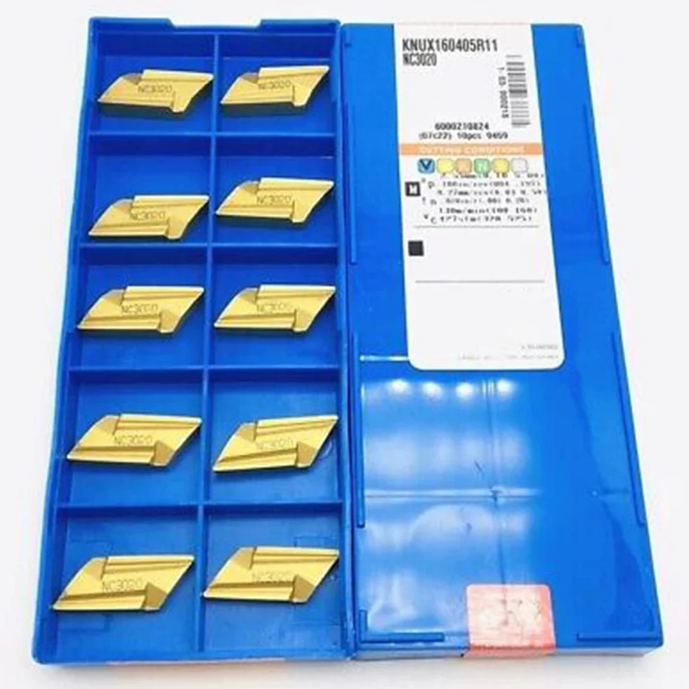 SPORTARC 10 insertos de carburo indexables KNUX160405R-11 NC3020, 10 piezas para herramienta DKJNR Rght